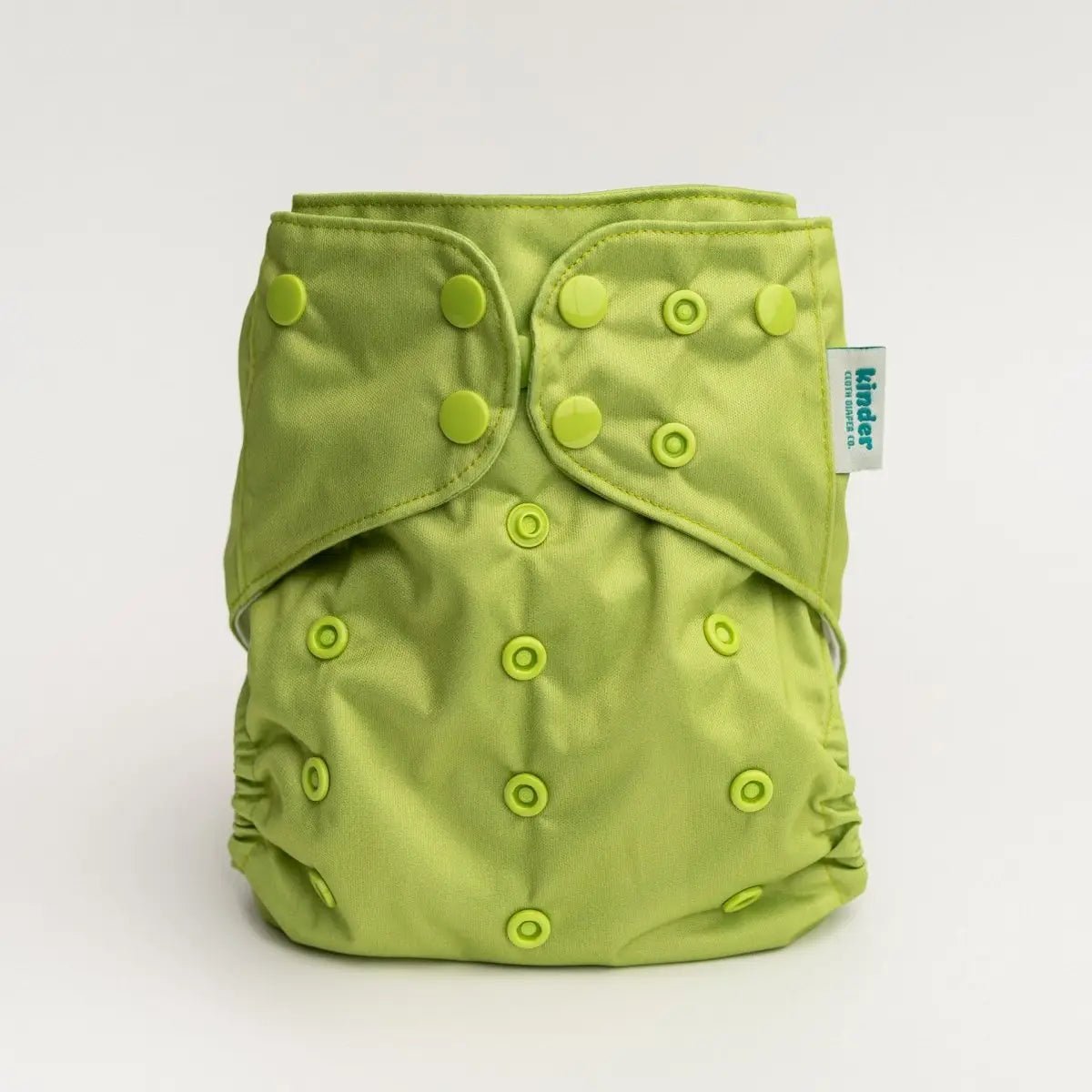 Kinder Cloth Diaper Co. Solid Color: Essentials Pocket Cloth Diaper with Athletic Wicking Jersey, Grows with your Baby -