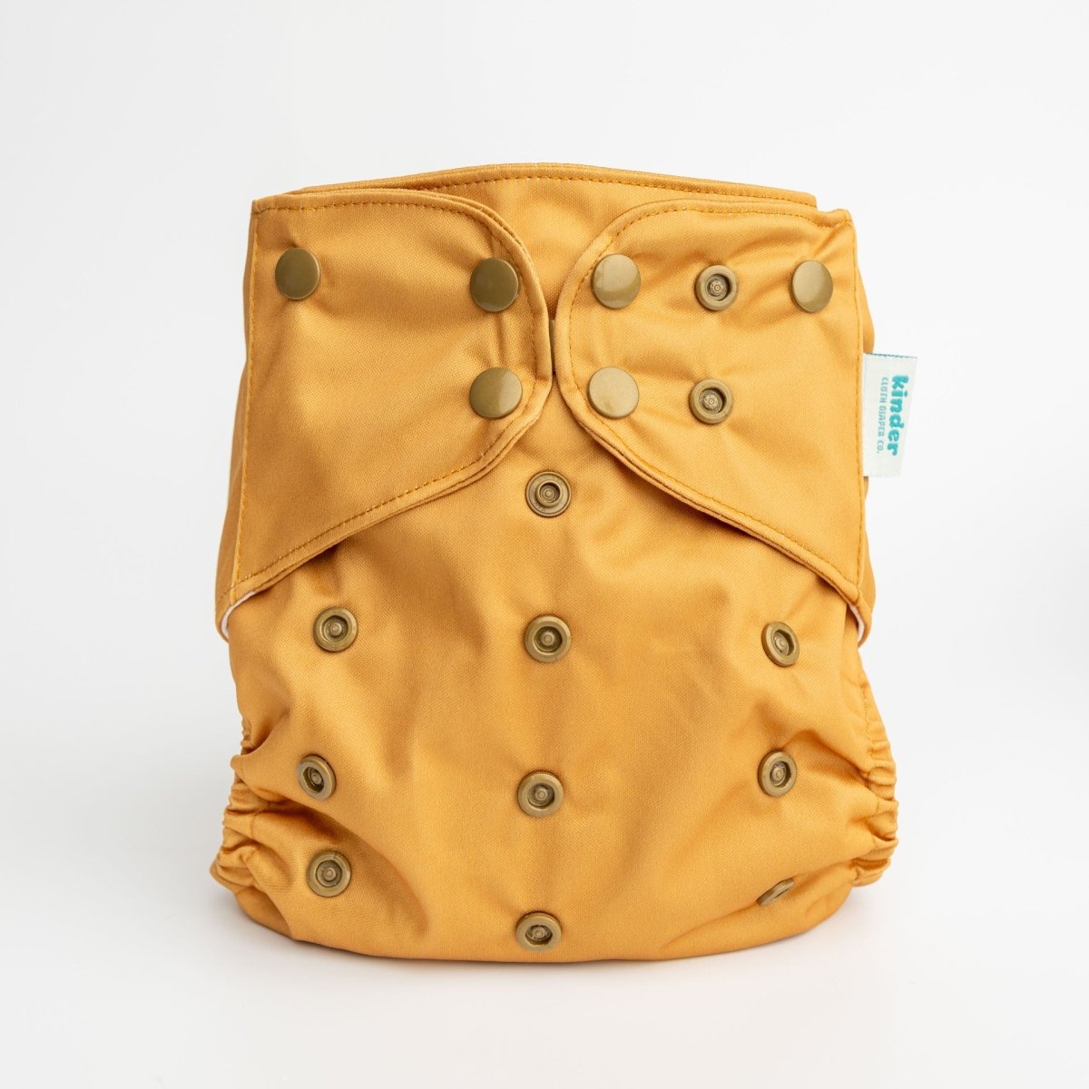 Kinder Cloth Diaper Co. Solid Color: Essentials Pocket Cloth Diaper with Athletic Wicking Jersey, Grows with your Baby