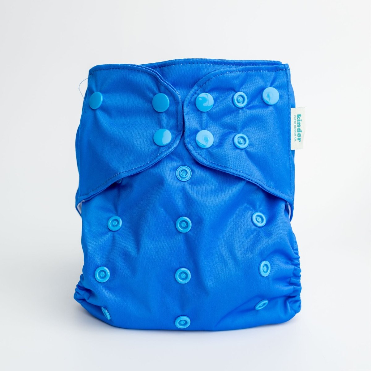 Kinder Cloth Diaper Co. Solid Color: Essentials Pocket Cloth Diaper with Athletic Wicking Jersey, Grows with your Baby