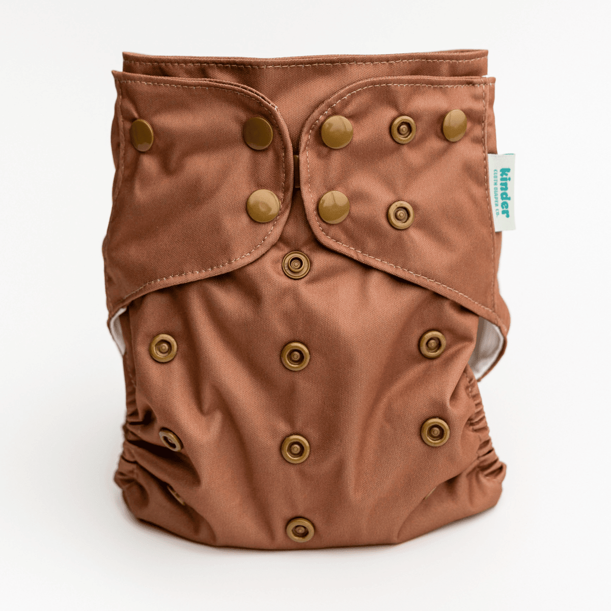 Kinder Cloth Diaper Co. Solid Color: Essentials Pocket Cloth Diaper with Athletic Wicking Jersey, Grows with your Baby