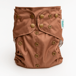 Kinder Cloth Diaper Co. Solid Color: Essentials Pocket Cloth Diaper with Athletic Wicking Jersey, Grows with your Baby