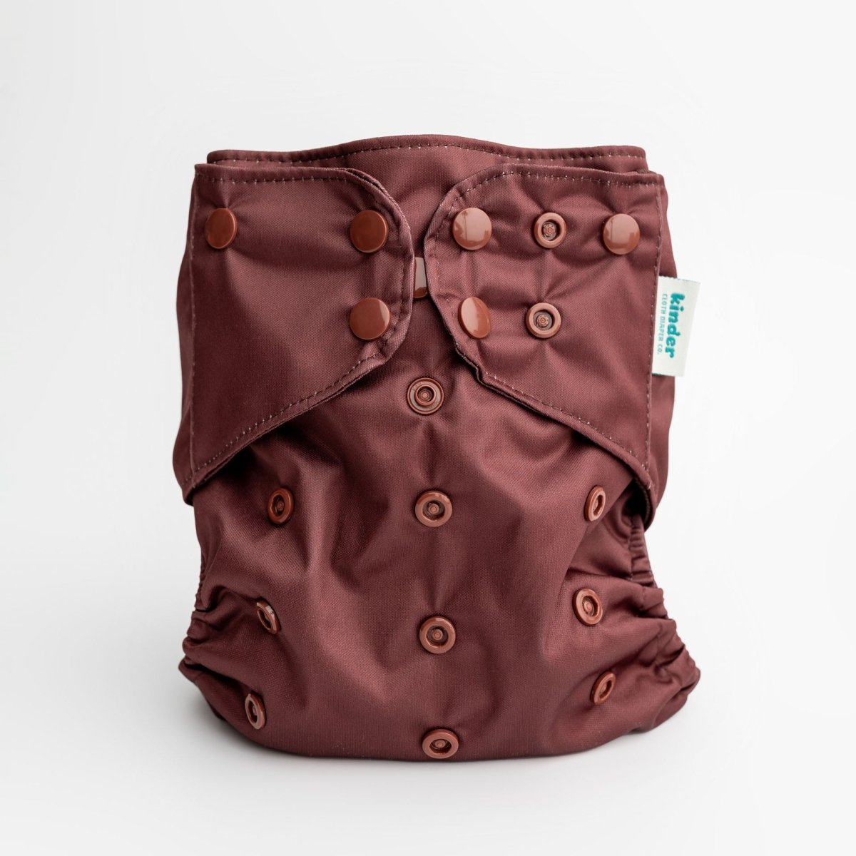 Kinder Cloth Diaper Co. Solid Color: Essentials Pocket Cloth Diaper with Athletic Wicking Jersey, Grows with your Baby