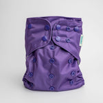 Kinder Cloth Diaper Co. Solid Color: Essentials Pocket Cloth Diaper with Athletic Wicking Jersey, Grows with your Baby