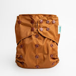 Kinder Cloth Diaper Co. Solid Color: Essentials Pocket Cloth Diaper with Athletic Wicking Jersey, Grows with your Baby
