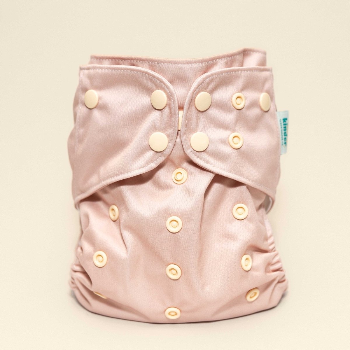 Kinder Cloth Diaper Co. - Solid Color: Essentials Pocket Cloth Diaper with Athletic Wicking Jersey, Grows with your Baby -