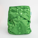 Kinder Cloth Diaper Co. Solid Color: Essentials Pocket Cloth Diaper with Athletic Wicking Jersey, Grows with your Baby