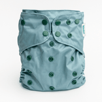 Kinder Cloth Diaper Co. Solid Color: Essentials Pocket Cloth Diaper with Athletic Wicking Jersey, Grows with your Baby
