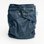 Kinder Cloth Diaper Co. Solid Color: Essentials Pocket Cloth Diaper with Athletic Wicking Jersey, Grows with your Baby