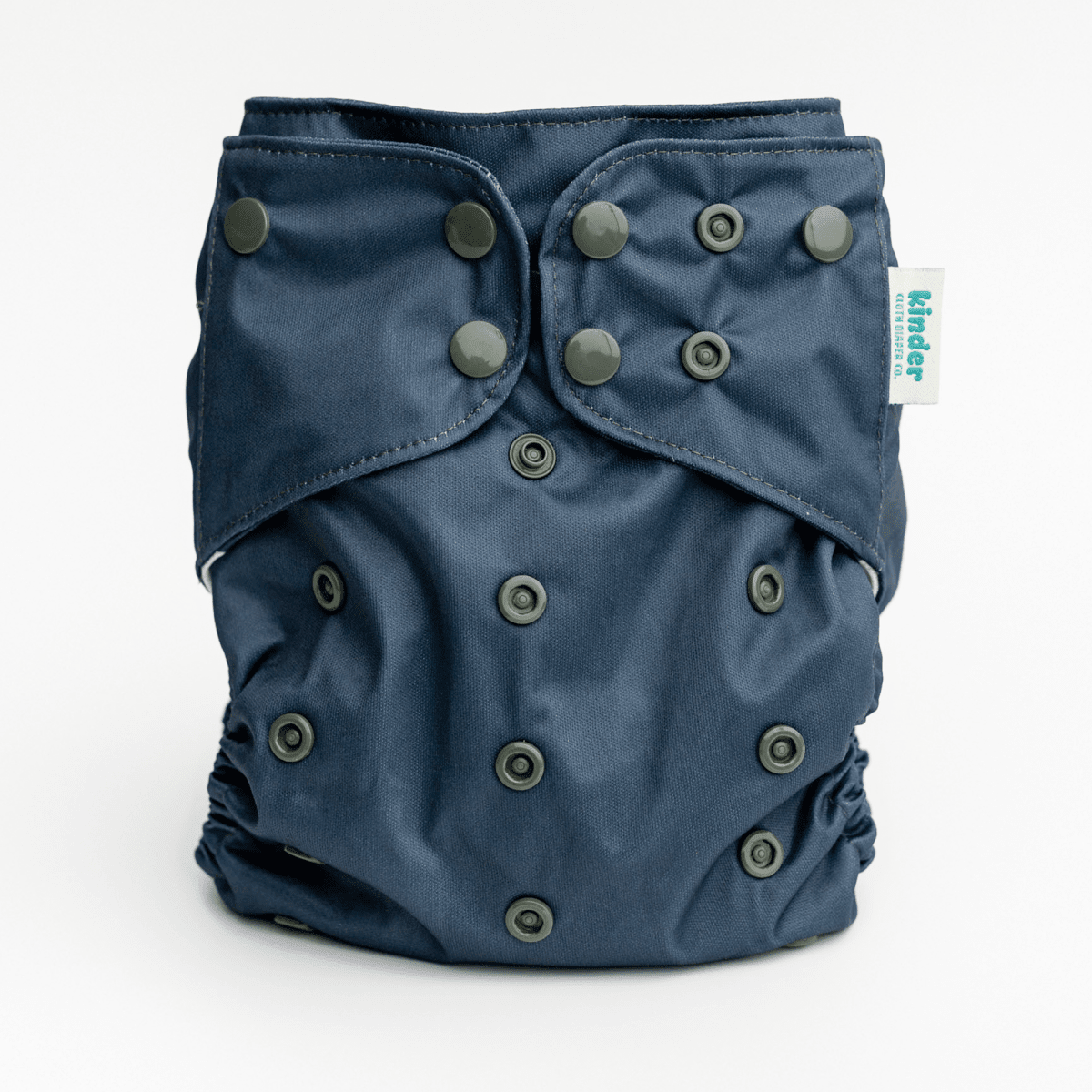 Kinder Cloth Diaper Co. Solid Color: Essentials Pocket Cloth Diaper with Athletic Wicking Jersey, Grows with your Baby