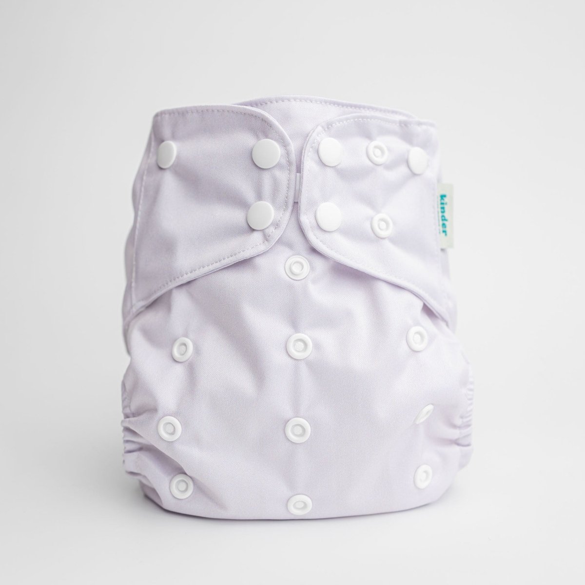 Kinder Cloth Diaper Co. Solid Color: Essentials Pocket Cloth Diaper with Athletic Wicking Jersey, Grows with your Baby