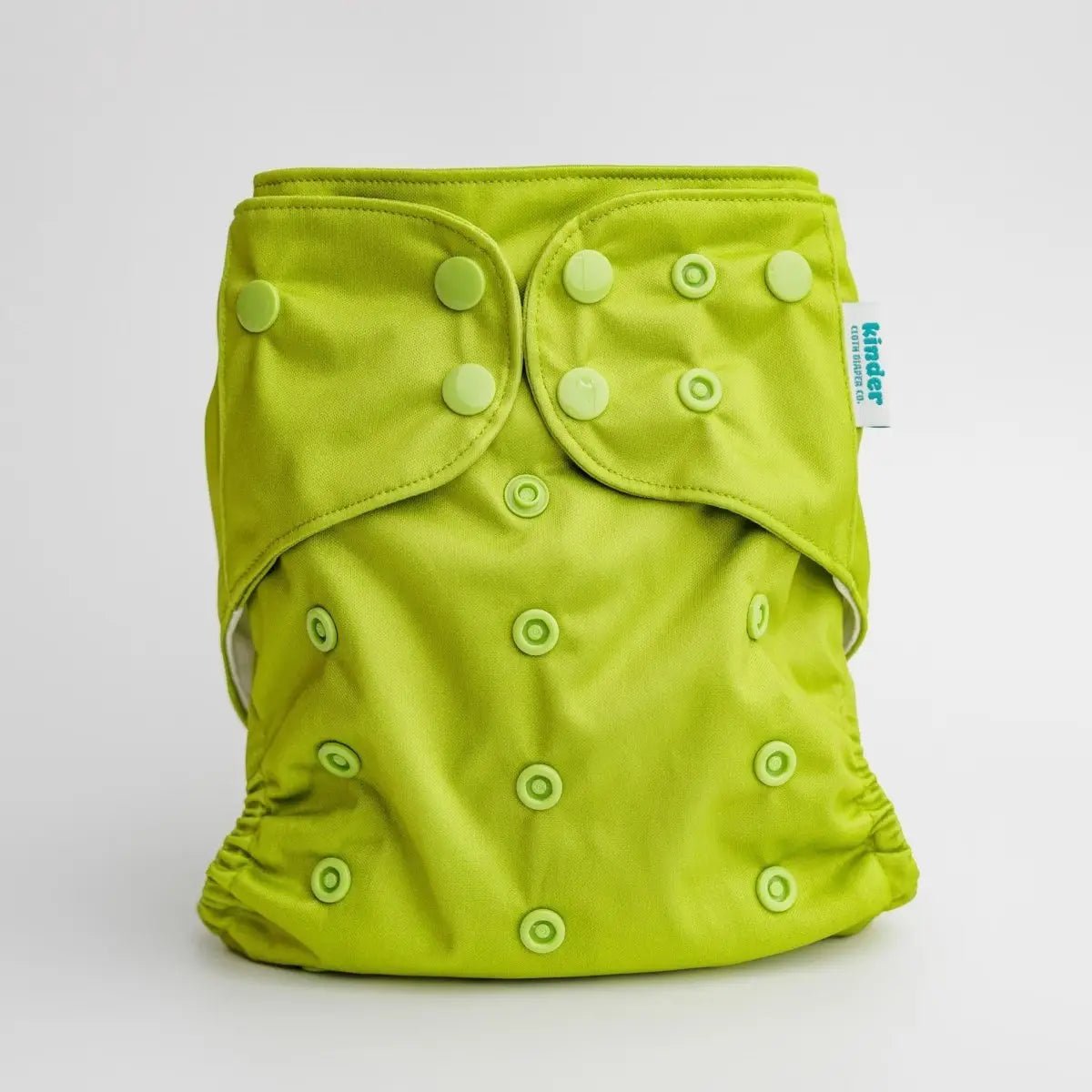 Kinder Cloth Diaper Co. Solid Color: Essentials Pocket Cloth Diaper with Athletic Wicking Jersey, Grows with your Baby -