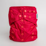 Kinder Cloth Diaper Co. Solid Color: Essentials Pocket Cloth Diaper with Athletic Wicking Jersey, Grows with your Baby