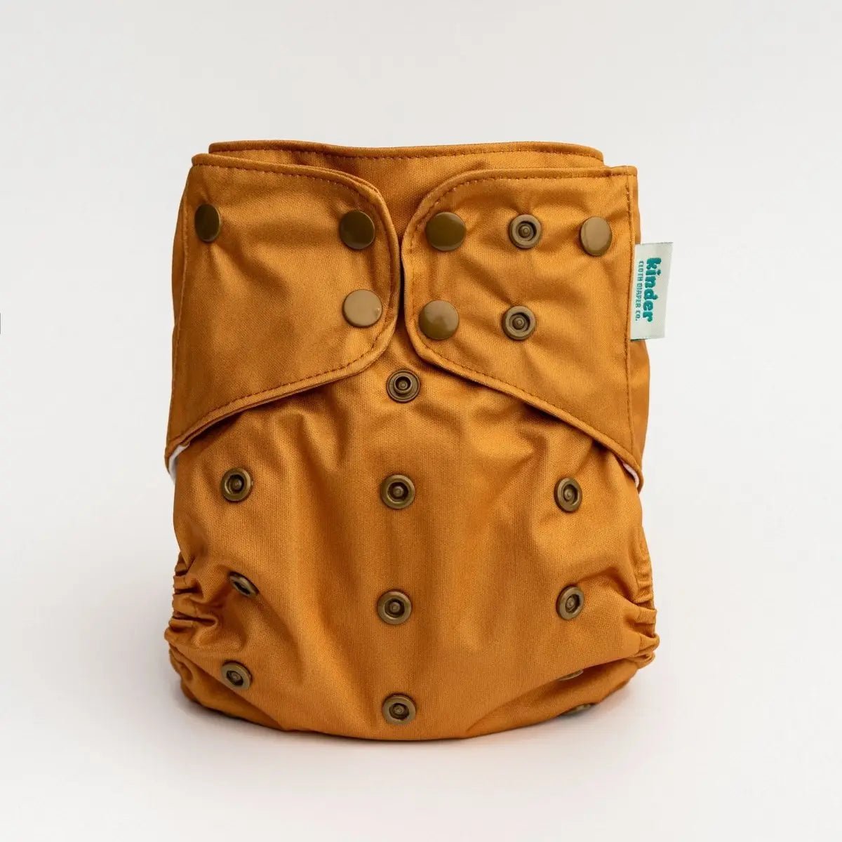 Kinder Cloth Diaper Co. Solid Color: Essentials Pocket Cloth Diaper with Athletic Wicking Jersey, Grows with your Baby -