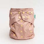 Kinder Cloth Diaper Co. Solid Color: Essentials Pocket Cloth Diaper with Athletic Wicking Jersey, Grows with your Baby -