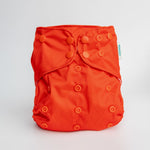 Kinder Cloth Diaper Co. Solid Color: Essentials Pocket Cloth Diaper with Athletic Wicking Jersey, Grows with your Baby