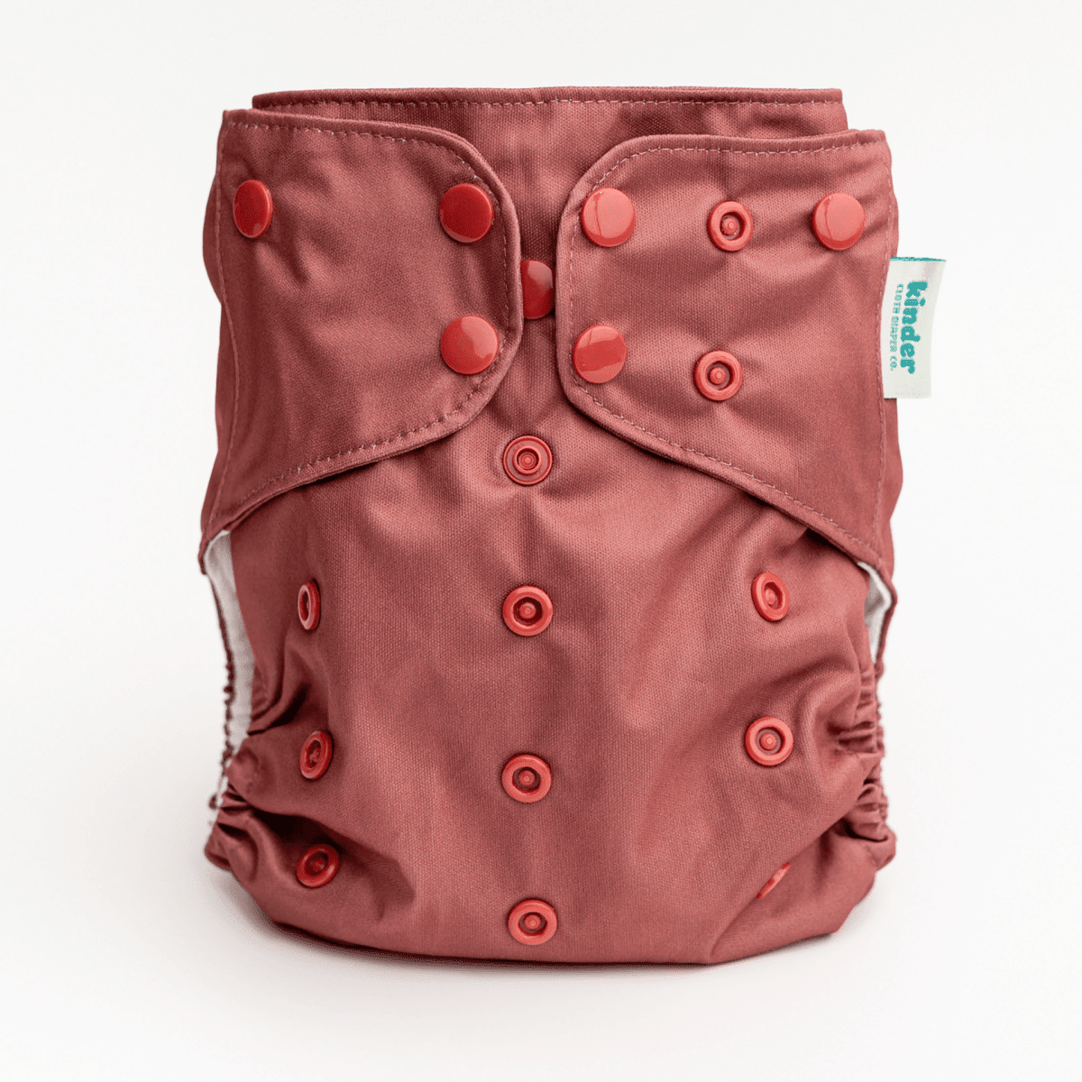 Kinder Cloth Diaper Co. Solid Color: Essentials Pocket Cloth Diaper with Athletic Wicking Jersey, Grows with your Baby