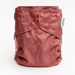 Kinder Cloth Diaper Co. Solid Color: Essentials Pocket Cloth Diaper with Athletic Wicking Jersey, Grows with your Baby