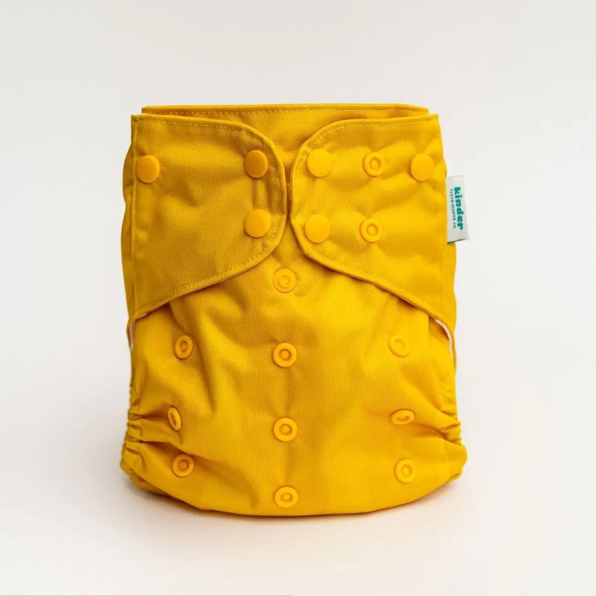 Kinder Cloth Diaper Co. Solid Color: Essentials Pocket Cloth Diaper with Athletic Wicking Jersey, Grows with your Baby -