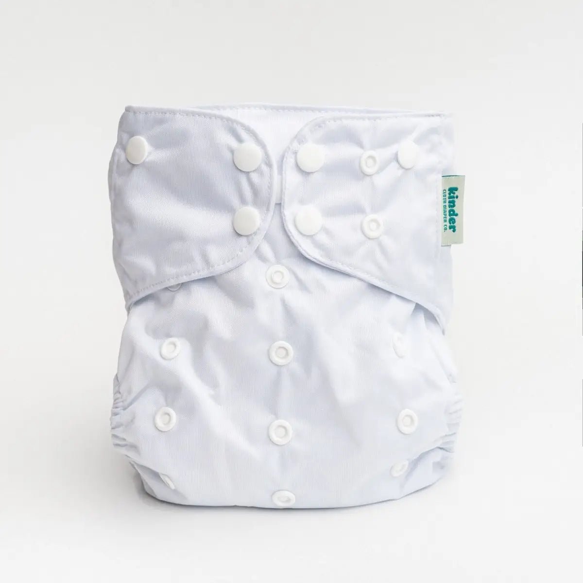 Kinder Cloth Diaper Co. Solid Color: Essentials Pocket Cloth Diaper with Athletic Wicking Jersey, Grows with your Baby -