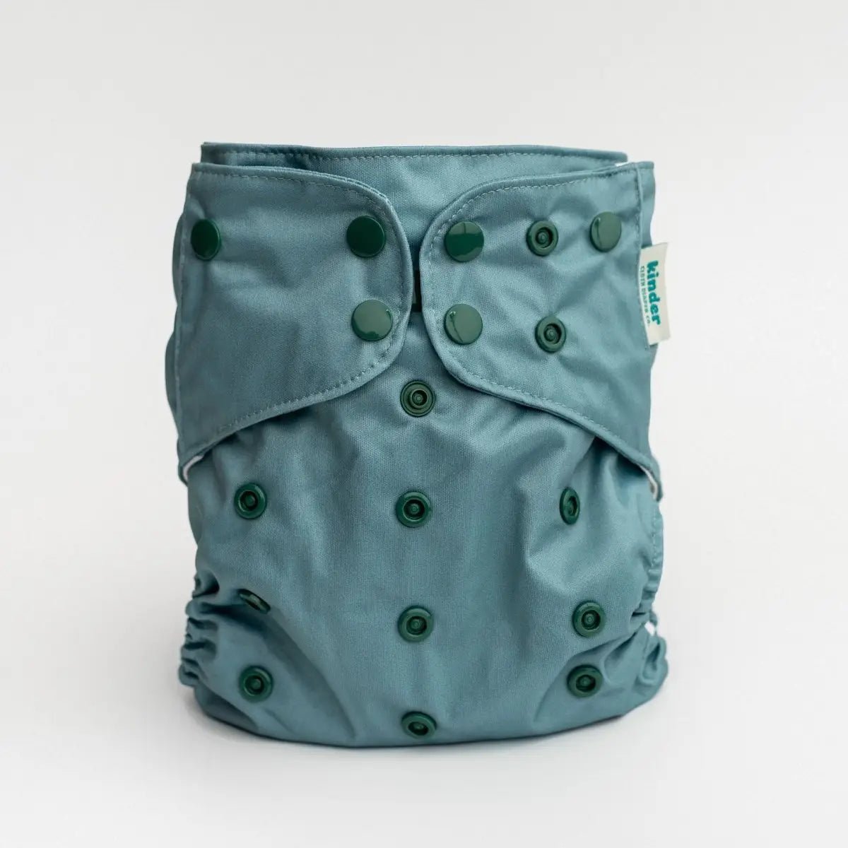 Kinder Cloth Diaper Co. Solid Color: Essentials Pocket Cloth Diaper with Athletic Wicking Jersey, Grows with your Baby -