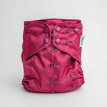 Kinder Cloth Diaper Co. Solid Color: Essentials Pocket Cloth Diaper with Athletic Wicking Jersey, Grows with your Baby