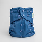 Kinder Cloth Diaper Co. Solid Color: Essentials Pocket Cloth Diaper with Athletic Wicking Jersey, Grows with your Baby