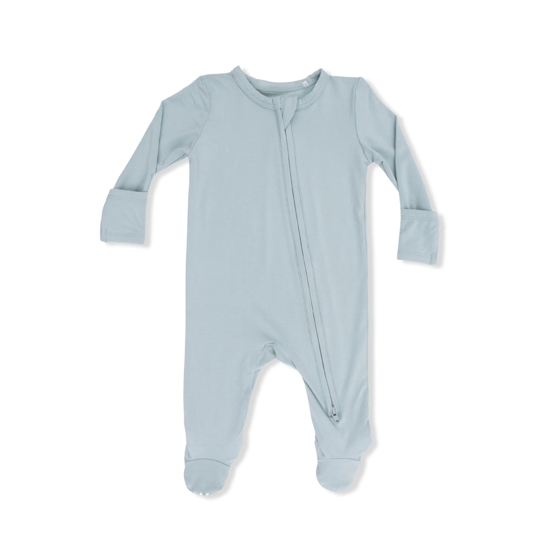 Angel Dear Solid Jadeite - 2 Way Zipper Footie - 