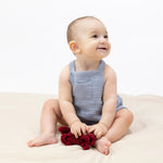 Solid Muslin Blue Blizzard - Sunsuit - Baby & Toddler Clothing, Overall, Child, Textile, Sleeveless shirt | Everetts Place