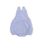 Angel Dear Solid Muslin Blue Blizzard - Sunsuit - 