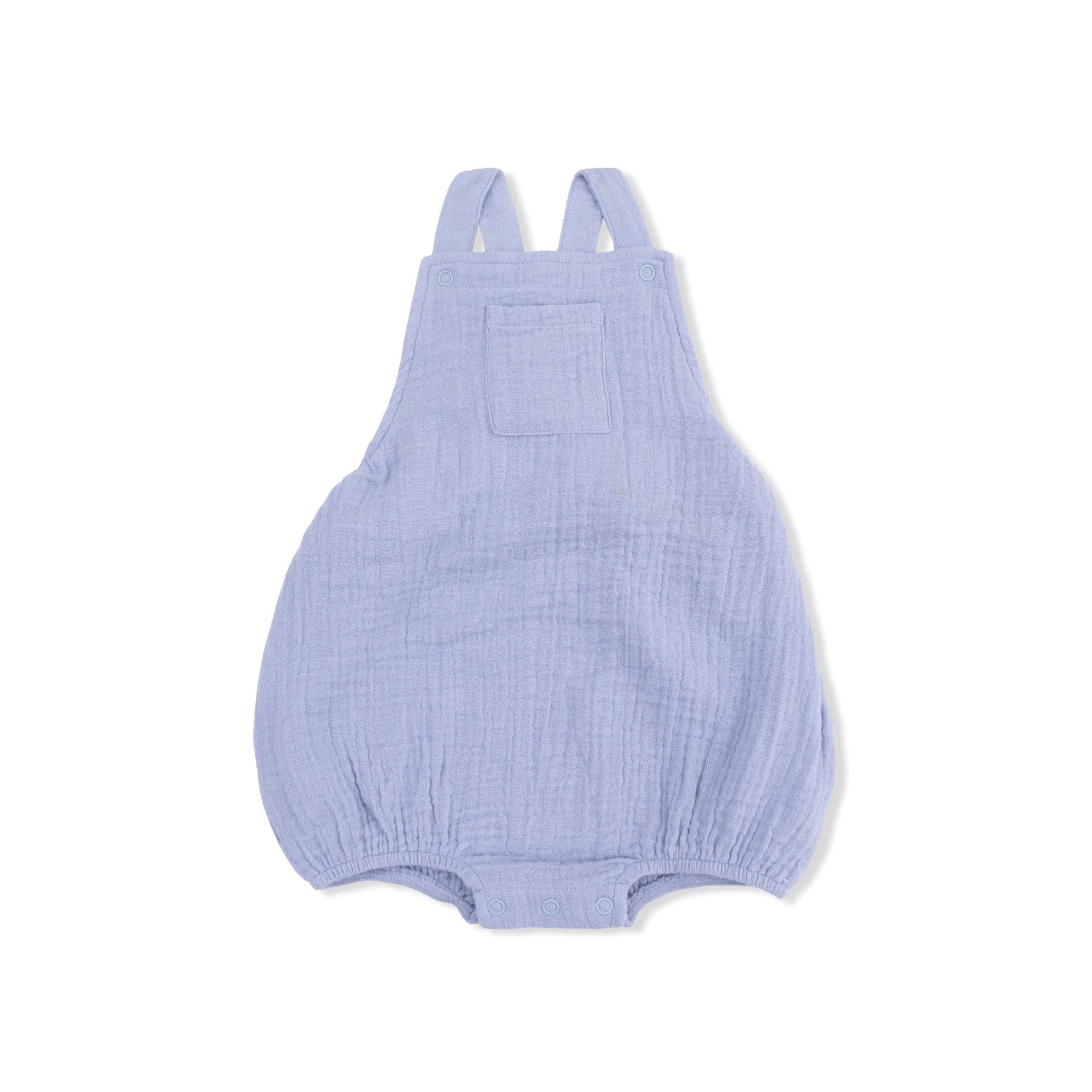 Angel Dear Solid Muslin Blue Blizzard - Sunsuit - 