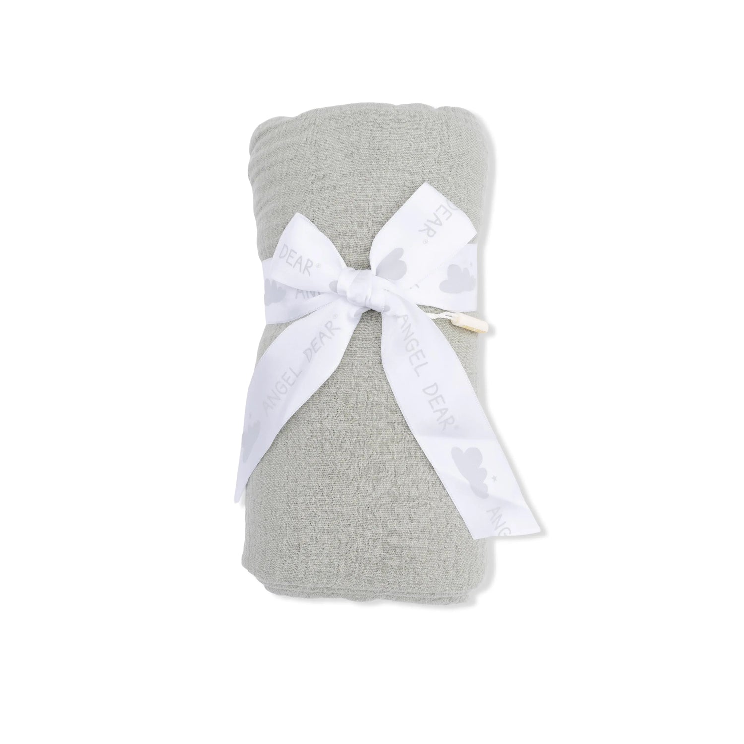 Angel Dear Solid Muslin Desert Green - Swaddle Blanket - 