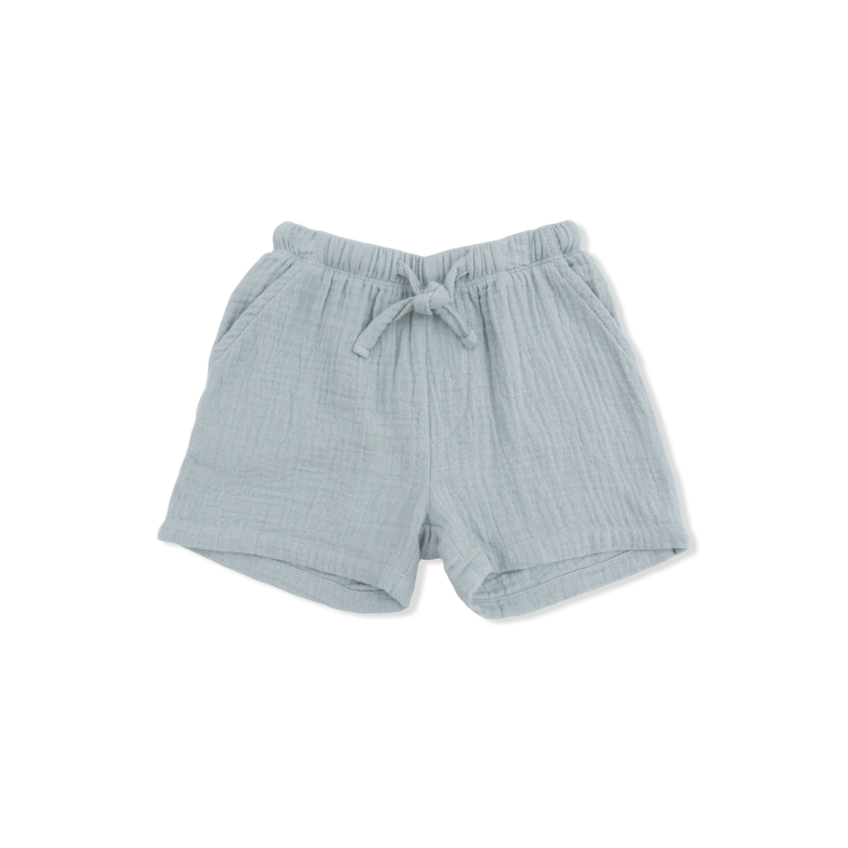 Solid Muslin Jadeite - Casual Short - Shorts, Active Shorts, Trunks, Boardshorts, Bermuda shorts | Everetts Place