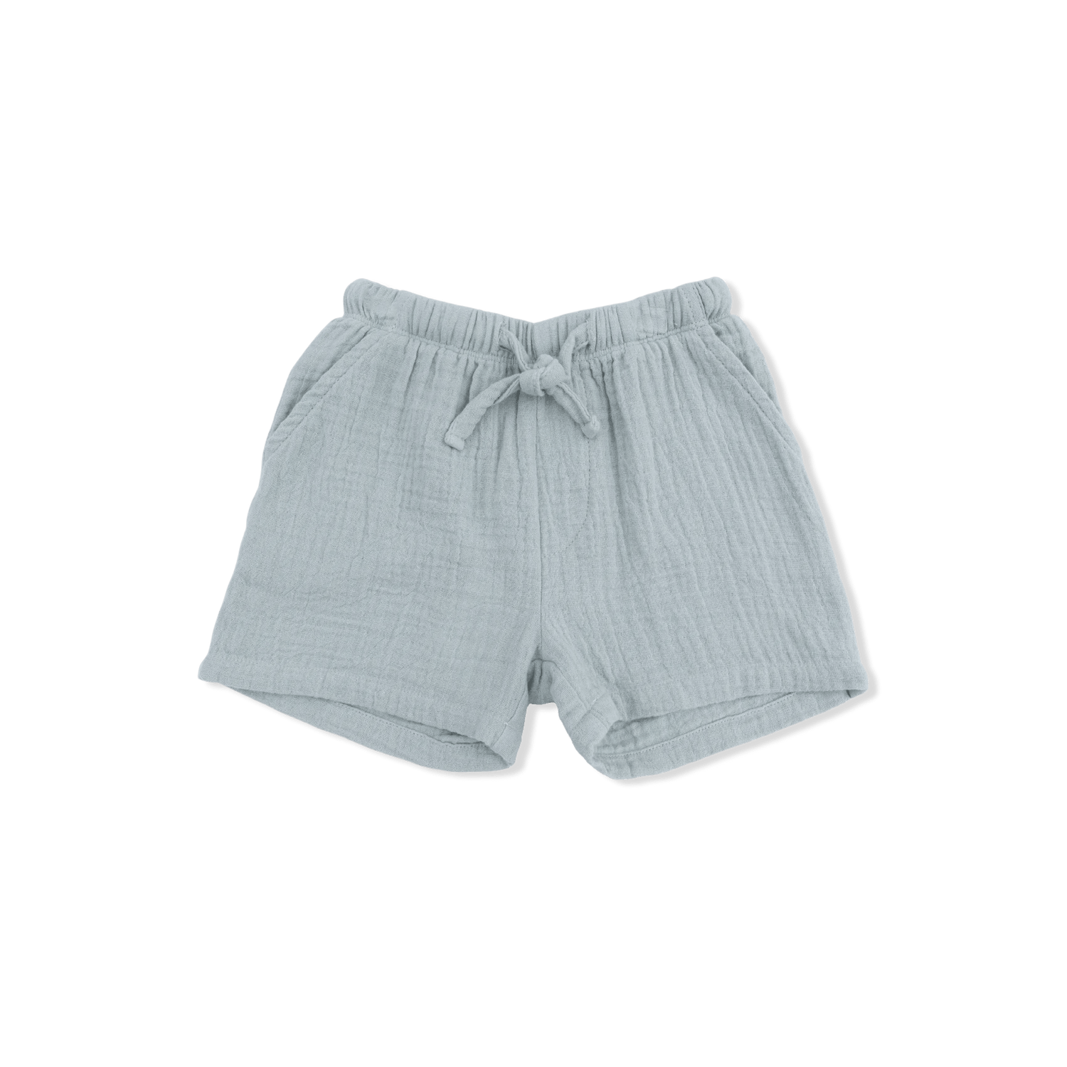 Solid Muslin Jadeite - Casual Short - Shorts, Active Shorts, Trunks, Boardshorts, Bermuda shorts | Everetts Place