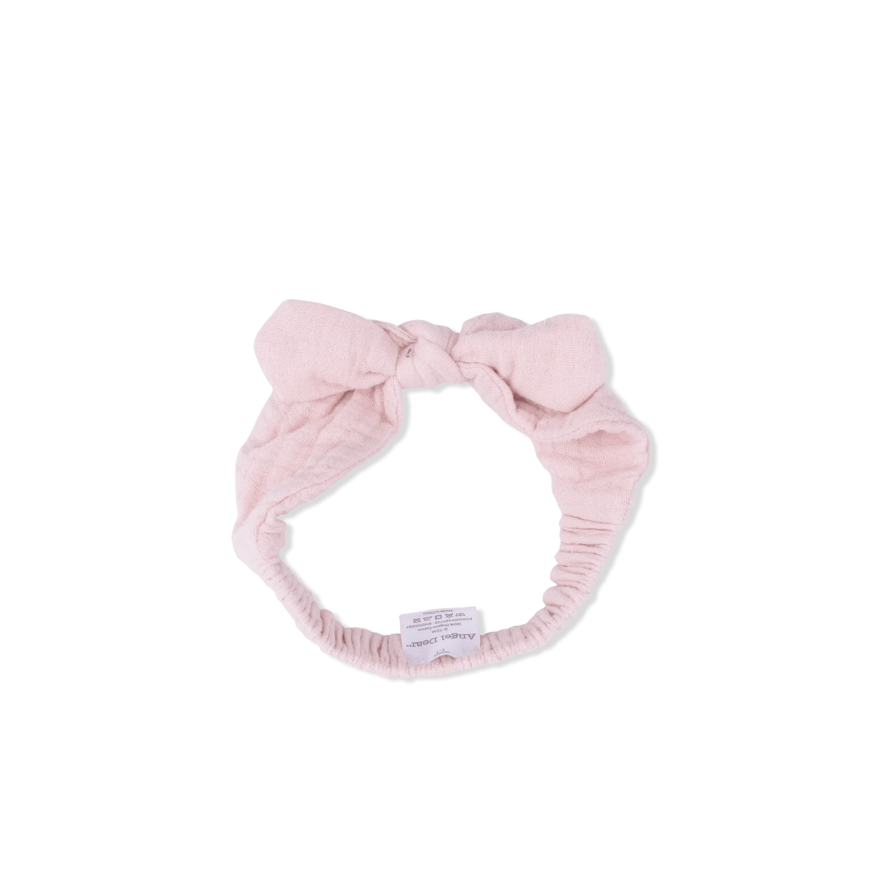 Solid Muslin Lotus - Knot Headband - Headgear, Pink, Headband, Headpiece, Baby & Toddler Clothing | Everetts Place