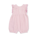 Angel Dear Solid Muslin Lotus - Scallop Ruffle Shortie - 
