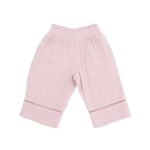 Angel Dear Solid Muslin Lotus - Smocked Waist Pants - 