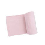 Solid Muslin Lotus - Swaddle Blanket - White, Pink, Linens, Tissue paper, Napkin | Everetts Place