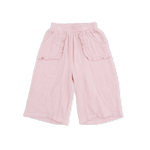 Angel Dear Solid Muslin Lotus - Wide Leg Pant with Ruffle Pocket - 
