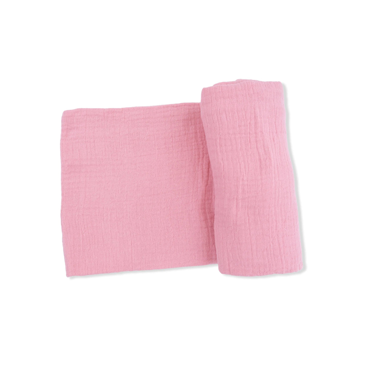 Angel Dear Solid Muslin Poignant Pink - Swaddle Blanket - 