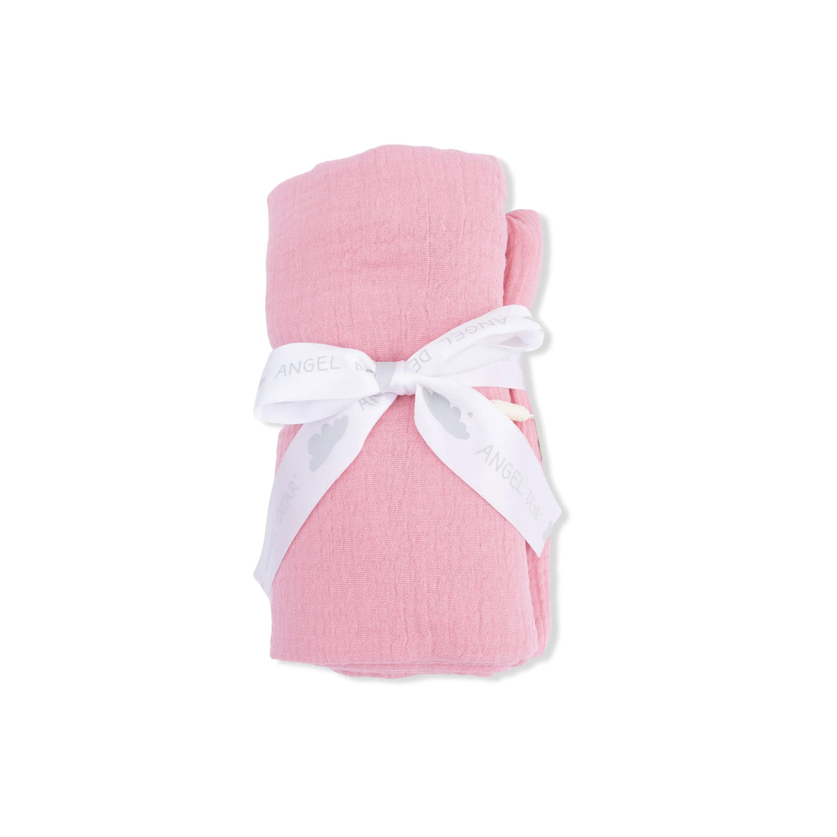Angel Dear Solid Muslin Poignant Pink - Swaddle Blanket - 