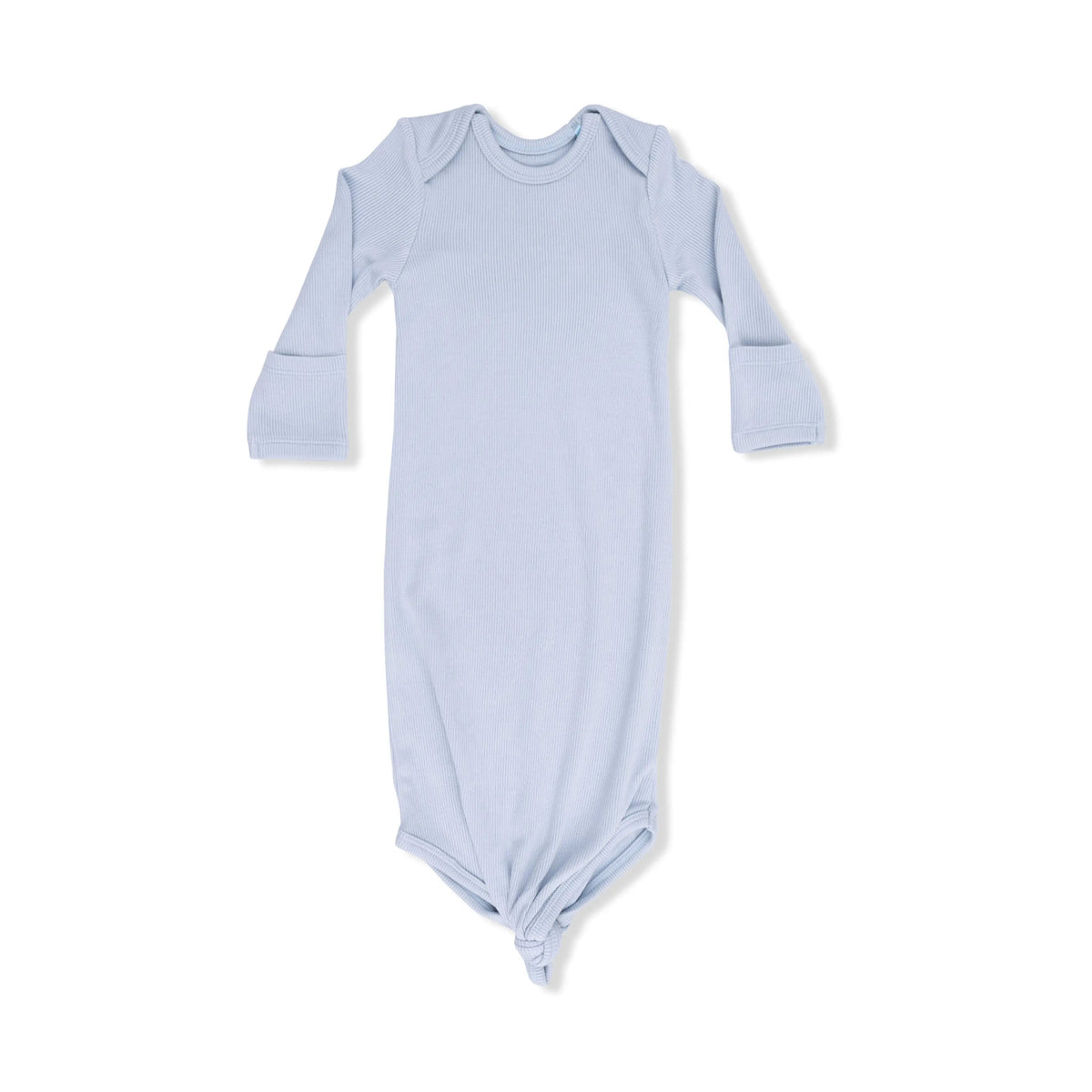Angel Dear Solid Niagara Mist Rib - Knotted Gown - 