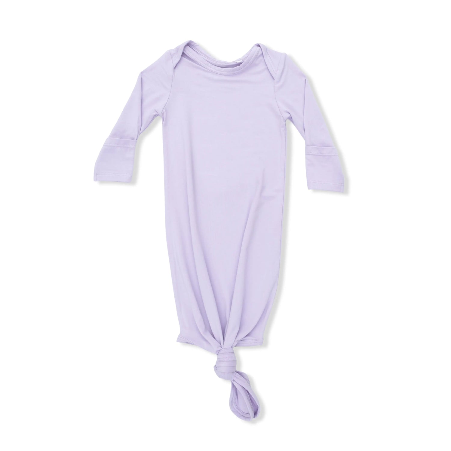 Solid Orchid Petal - Knotted Gown - Sleeve, Pink, Purple, One-piece garment, Baby & Toddler Clothing | Everetts Place
