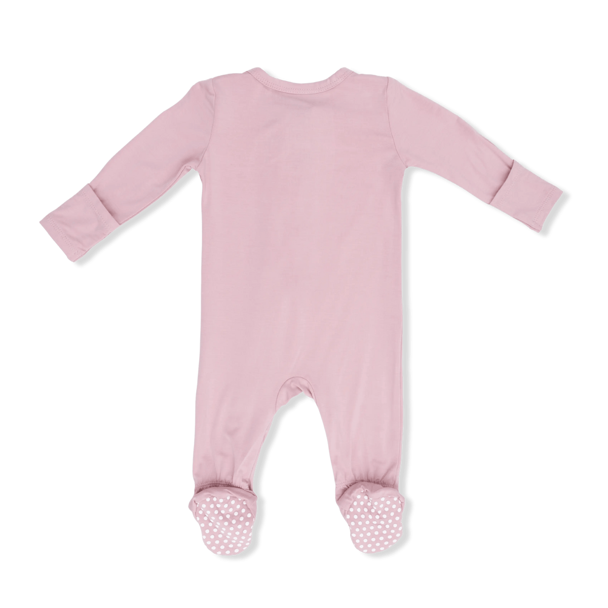 Angel Dear Solid Peachskin - 2 Way Zipper Footie - 