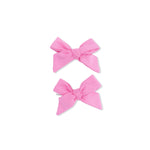 Angel Dear Solid Pink Drink - 2 Pack Bow Clips - 