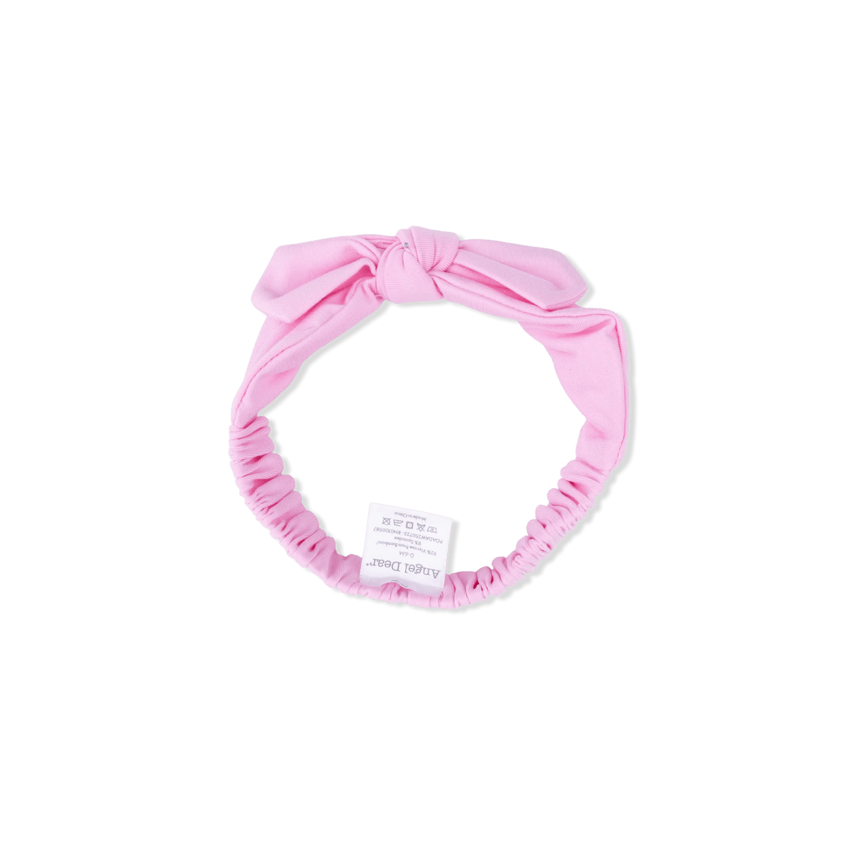 Angel Dear Solid Pink Frosting - Knot Headband - 