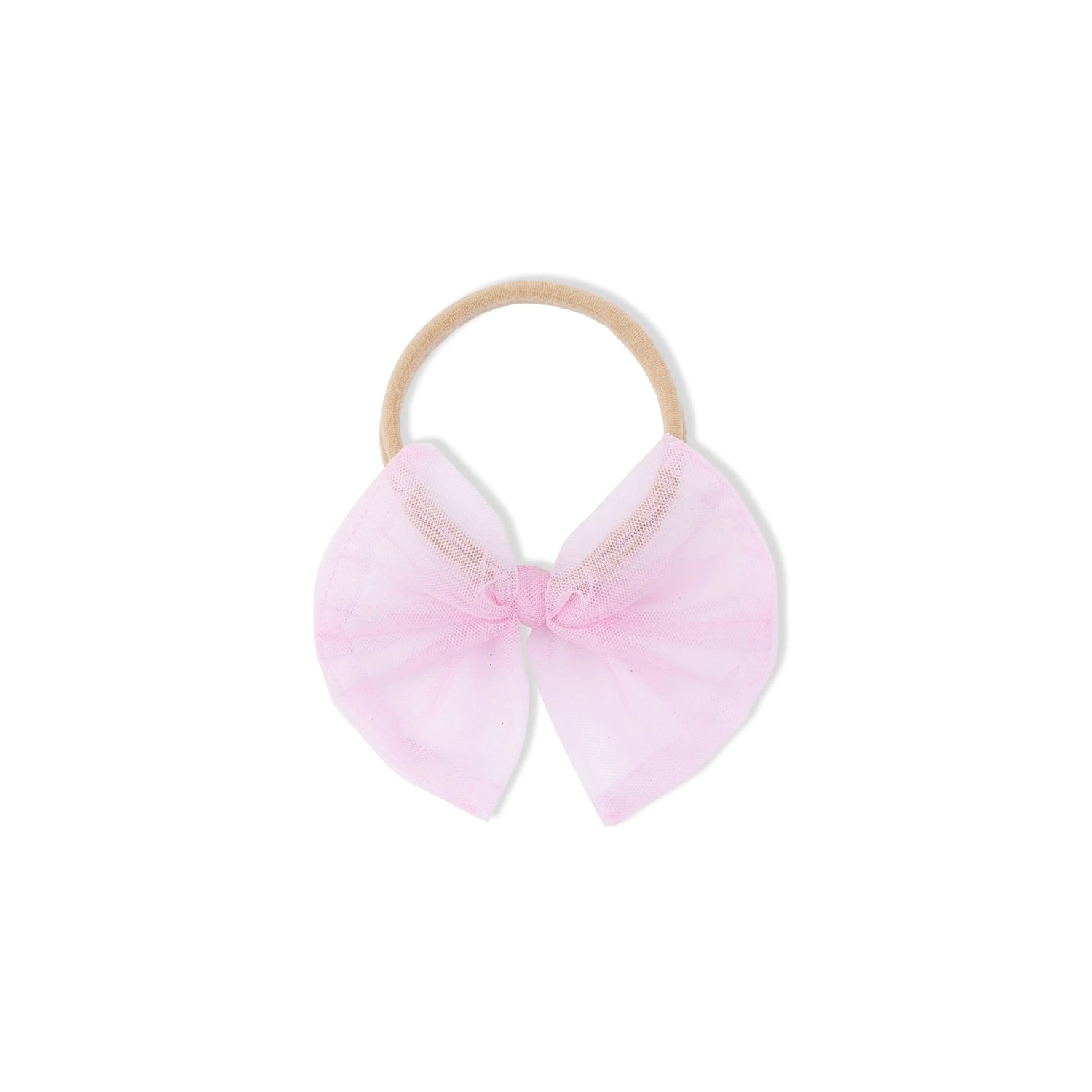 Solid Romance Rose - Bow on Headband - Pink, Headband, Headpiece, Ribbon, Child | Everetts Place