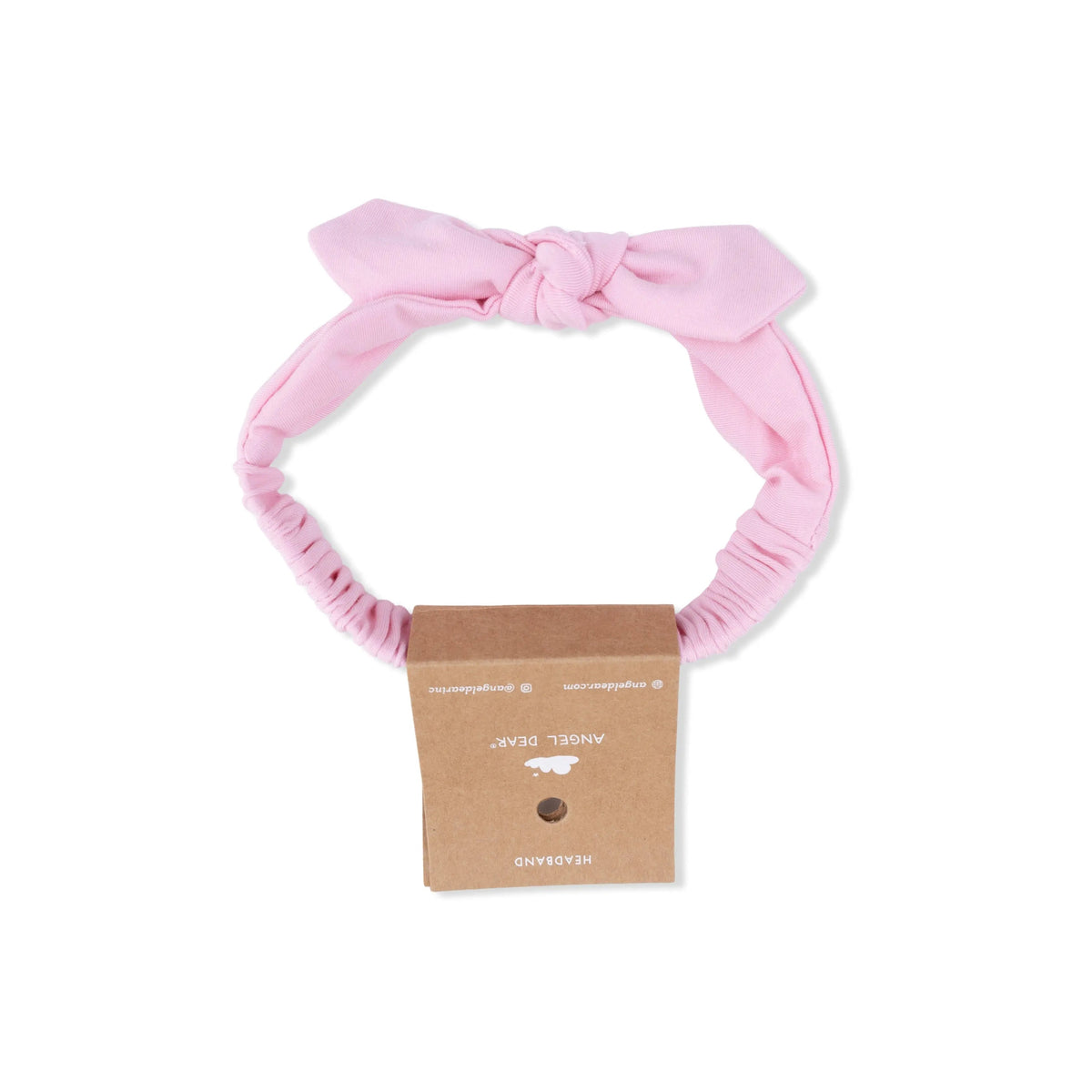 Angel Dear Solid Romance Rose - Knot Headband - 