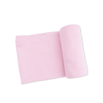 Angel Dear Solid Romance Rose Rib - Swaddle Blanket - 