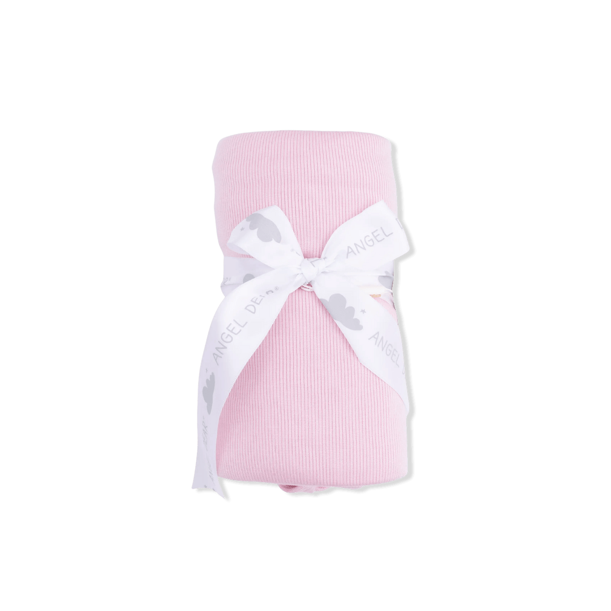 Angel Dear Solid Romance Rose Rib - Swaddle Blanket - 