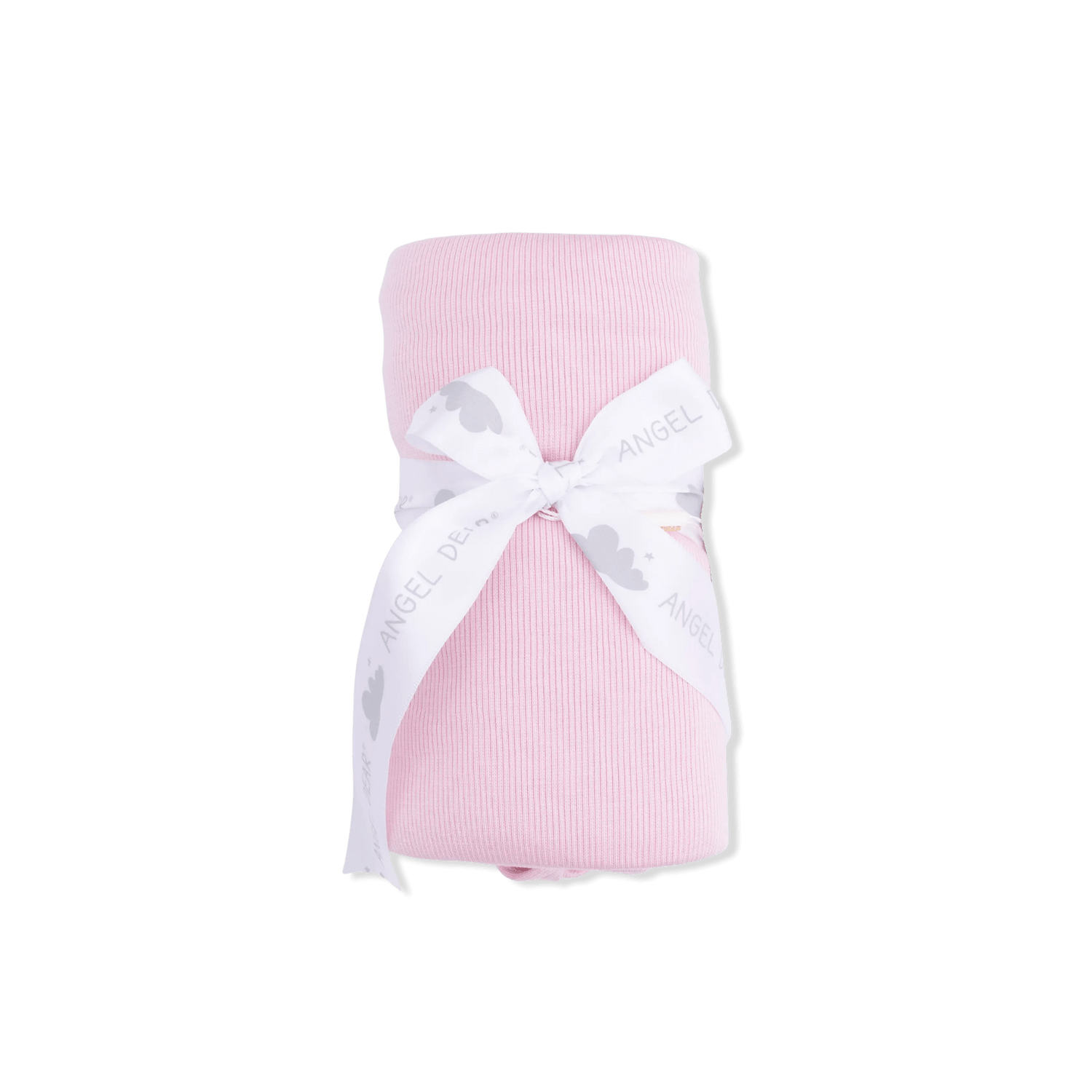 Angel Dear Solid Romance Rose Rib - Swaddle Blanket - 